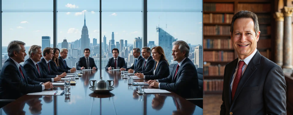 Board Room Meeting in NYC with Cliff Locks